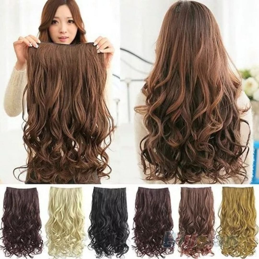 Extensiones Onduladas Semi Humanas