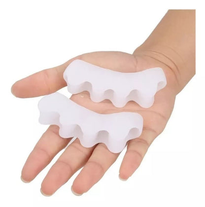 Separador De Dedos De Silicona Par