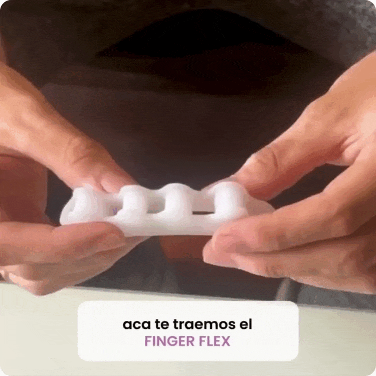 Separador De Dedos De Silicona Par