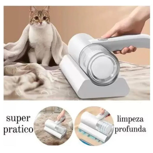 Aspirador portátil eliminación ácaros