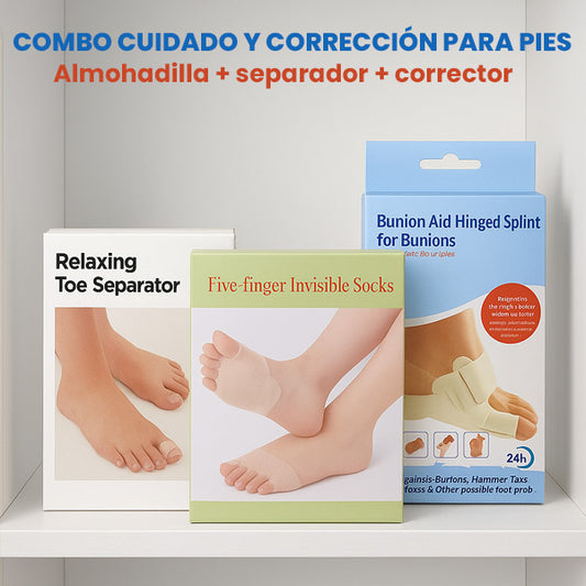 Combo juanete separador almohadilla