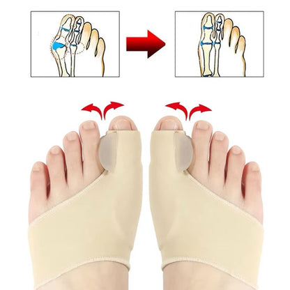 Corrector De Juanete En Tela  Par