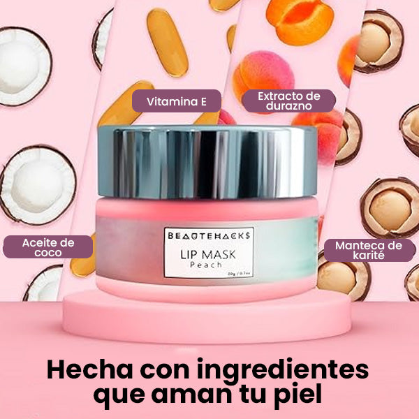 Mascarilla labios de seda hidratante