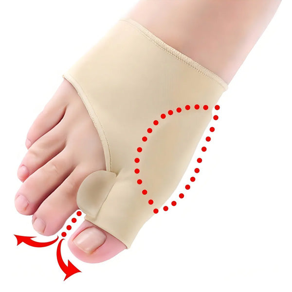 Corrector De Juanete En Tela  Par