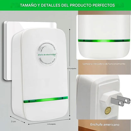 🏠⚡AHORRADOR DE ENERGIA 💸⚡ ¡OFERTA LIMITADA! Paga 1 y recibe 2 Ecopower Saver 🔋🌟 ¡Reduce tu gasto ya!