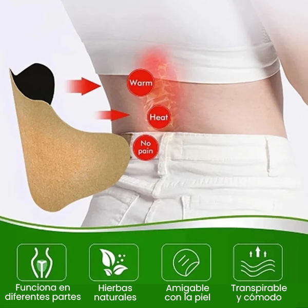 Parches para el dolor lumbar - CAJA X 10 PARCHES