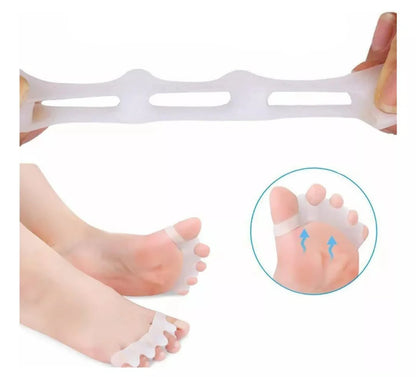 Separador De Dedos De Silicona Par