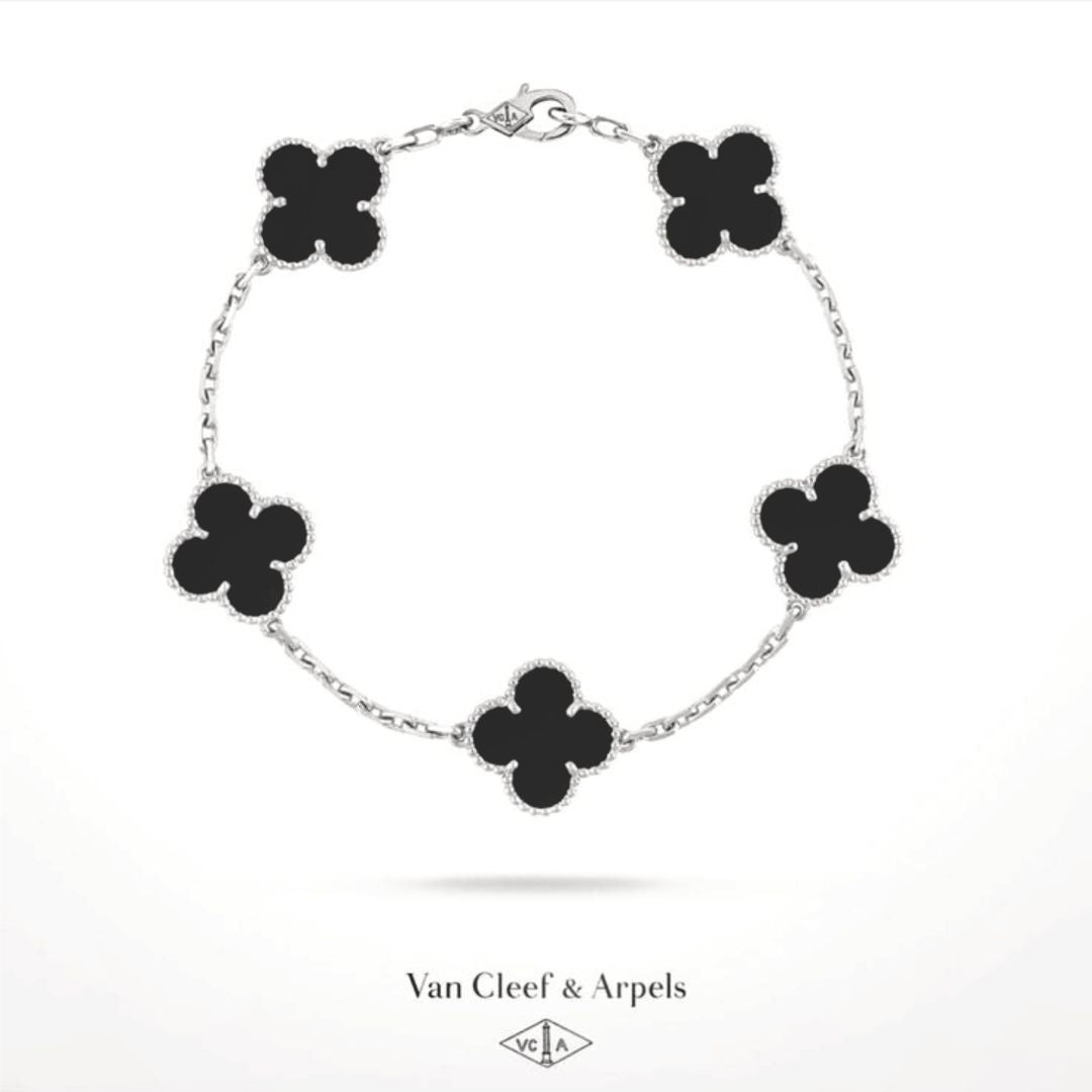 Pulsera Van Cleef Trebol Con Caja
