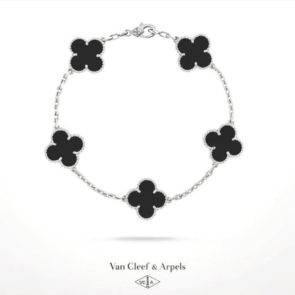 Pulsera Van Cleef Trebol Con Caja
