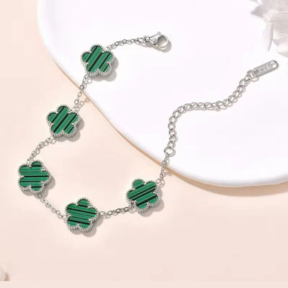 Pulsera Van Cleef Trebol Con Caja