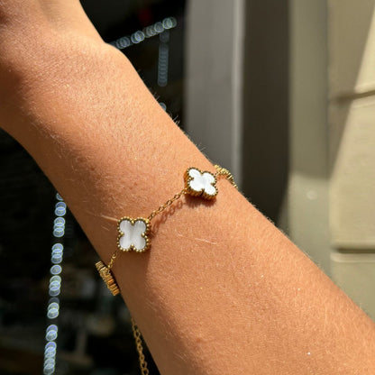 Pulsera Van Cleef Trebol Con Caja